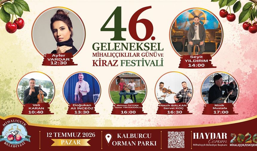 Eskişehir'de Kiraz Festivali coşkusu başlıyor