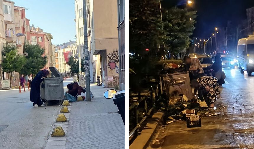 Eskişehir'de sokaklarda gece gündüz geçim mücadelesi var