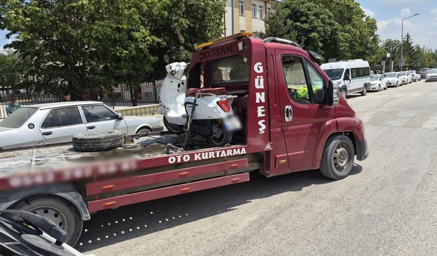 Eskişehir'de trafikte kural ihlali kaza getirdi: 1 yaralı