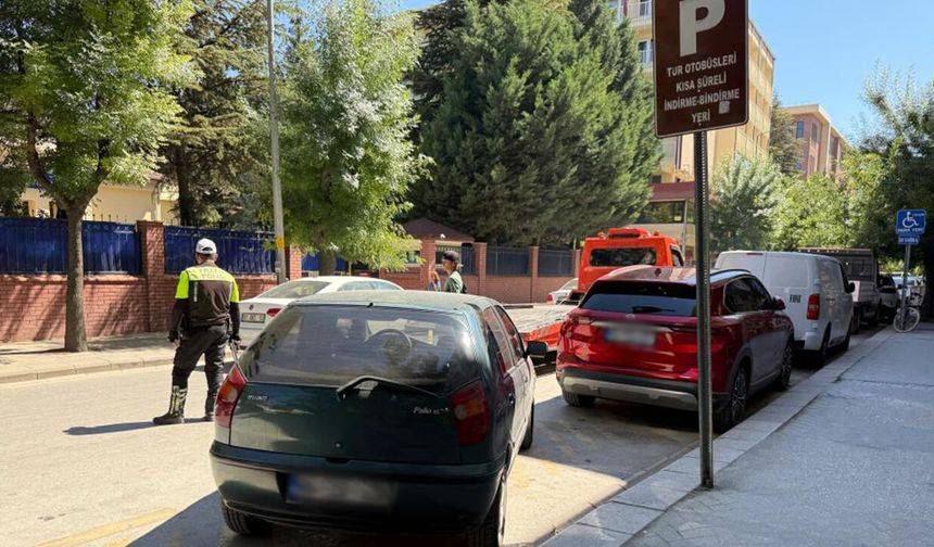 Eskişehir'de yanlış parka sıkı denetim