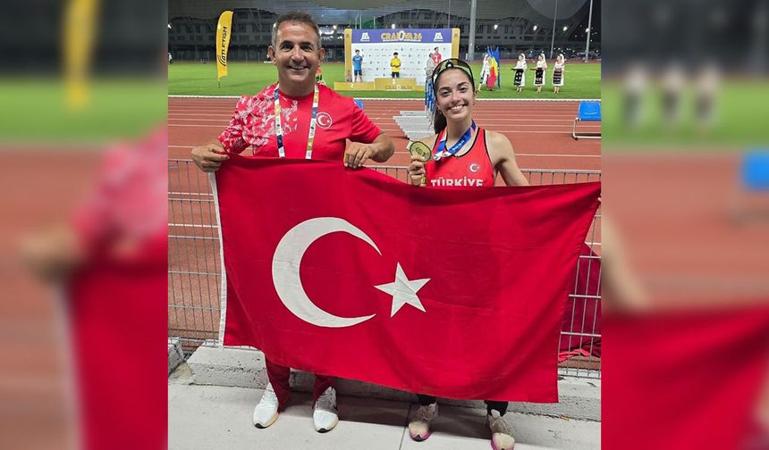 Eskişehir'e büyük gurur! Zeynep Özkara Balkan Şampiyonu