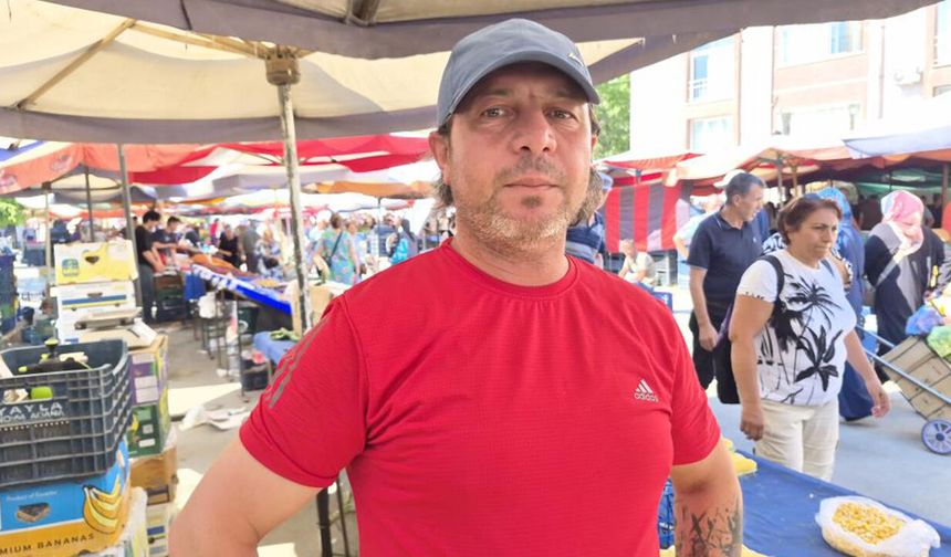 Eskişehirli pazarcıdan örnek davranış
