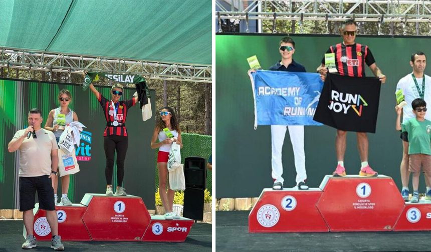 Eskişehirli sporculardan Sapanca'da büyük başarı