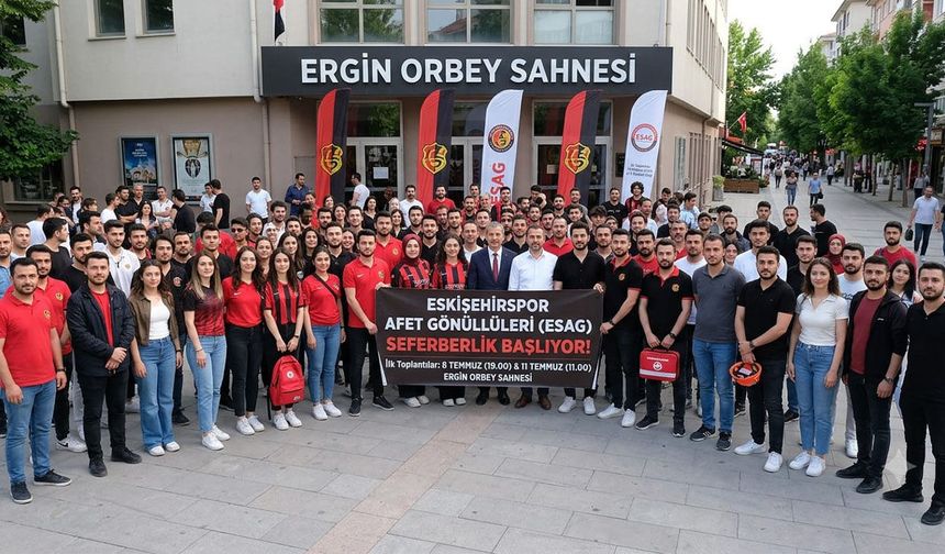 Eskişehirspor’dan afetlere karşı gönüllü seferberliği