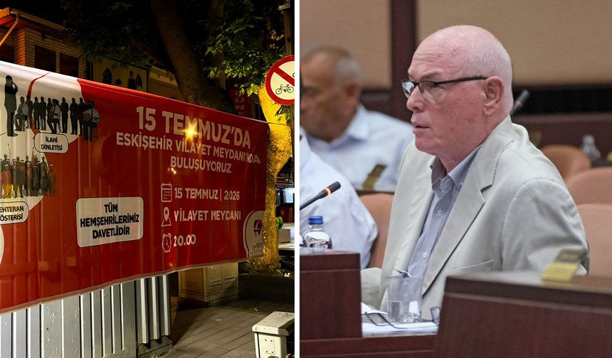 Kazım Kurt’tan 15 Temmuz pankartı açıklaması: “Valiliğin pankartını AK Partililer takıyor”