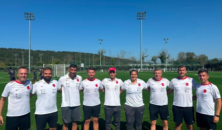 TFF'de Kaleci Gelişim Yaz Kampı yapıldı
