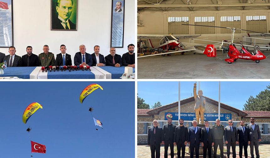 THK İnönü Türkkuşu Eğitim Merkezi basın mensuplarına tanıtıldı