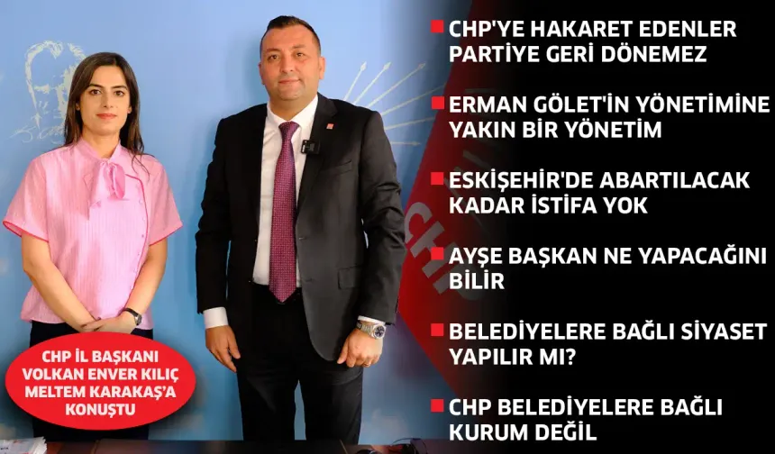 "CHP'ye hakaret edenler bu partiye adım atamaz"