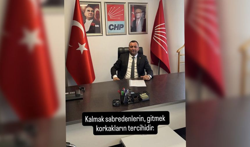 CHP Eskişehir İl Başkanı Kılıç'tan imalı paylaşım