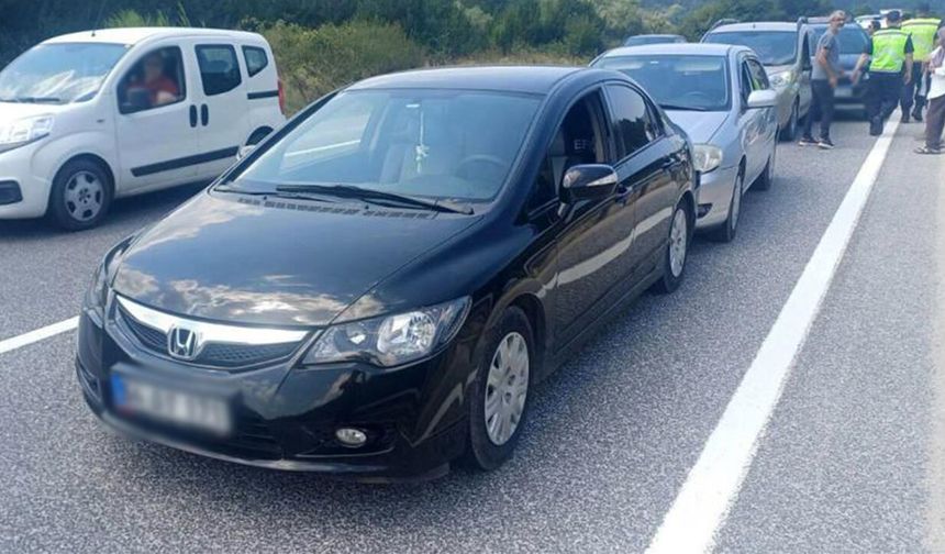 Eskişehir yolunda zincirleme kaza
