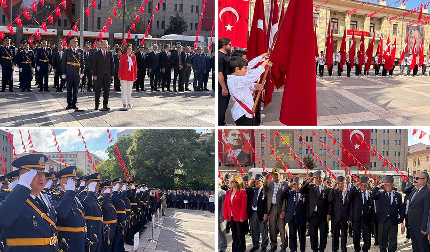 Eskişehir'de Büyük Zafer törenle kutlandı