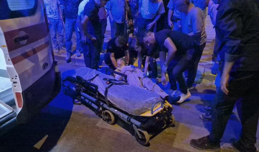 Eskişehir'de motosikletin çarptığı yaşlı adam yaralandı
