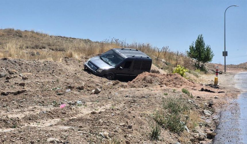 Eskişehir'de sürücülere korku dolu anlar yaşatan kaza: 2 yaralı