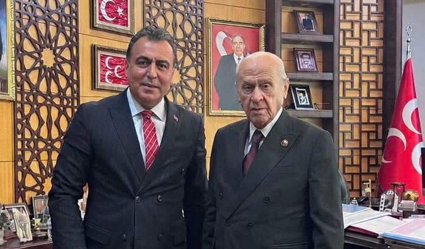 MHP Eskişehir İl Teşkilatı’ndan Bahçeli’ye ziyaret