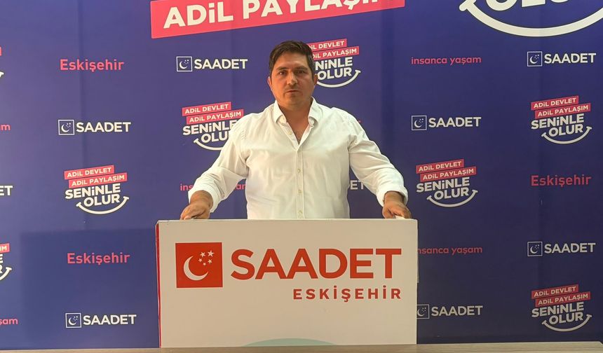SP'den Eskişehir belediyelerine asfalt eleştirisi