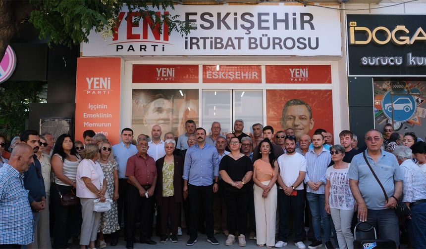 YENİ Parti'nin Eskişehir'de üye sayısı belli oldu