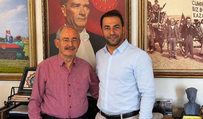Yılmaz Büyükerşen ile Talat Yalaz arasında kritik görüşme
