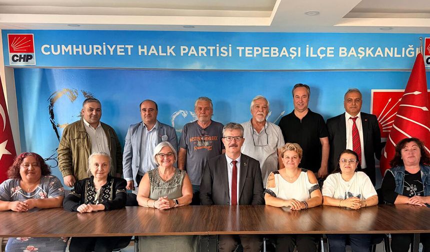 CHP Tepebaşı’nda görev dağılımı yapıldı