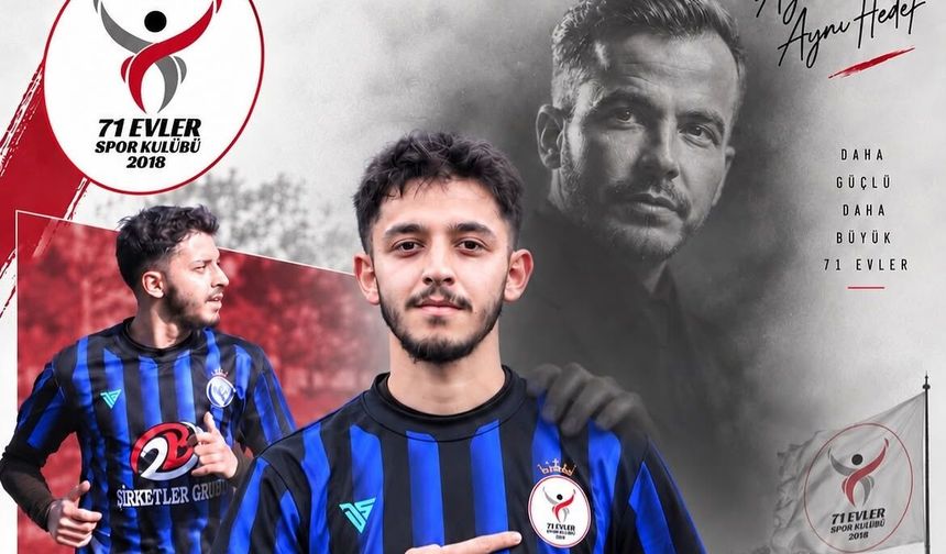 Eray Karabulut 71 Evlerspor'da