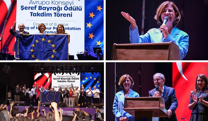 Eskişehir, Avrupa Ödülü yolculuğunda Şeref Bayrağı’nı aldı
