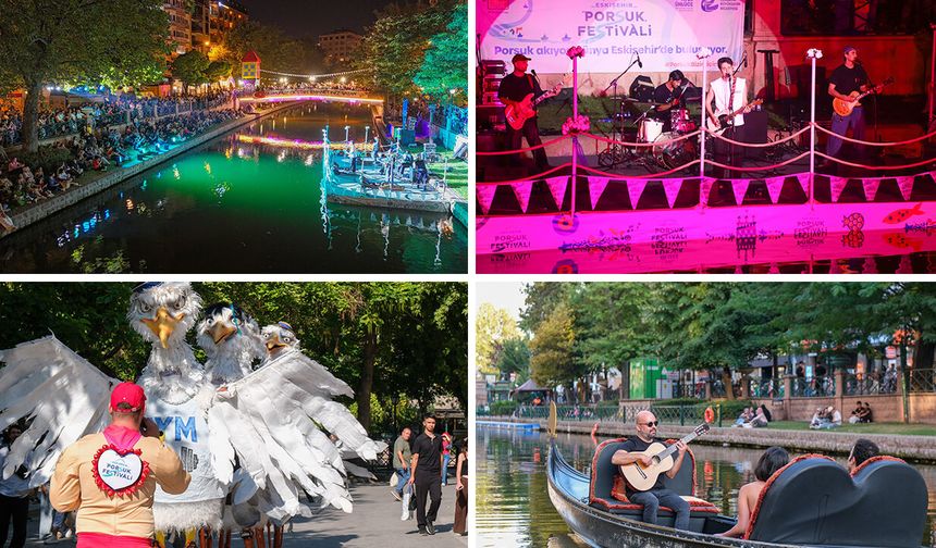 Eskişehir Porsuk Festivali, Adalar’ı renklendirdi! Kukladan müziğe dopdolu festival günü