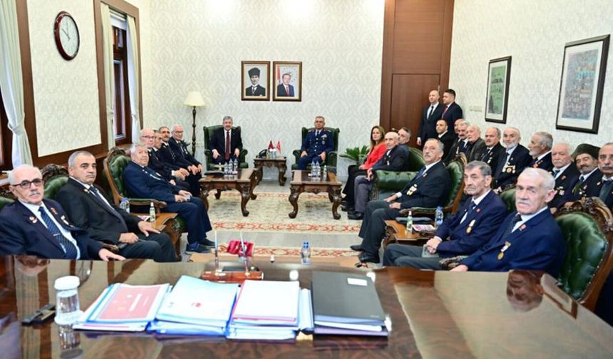Eskişehir Valiliği’nde 19 Eylül Gaziler Günü’nde anlamlı buluşma