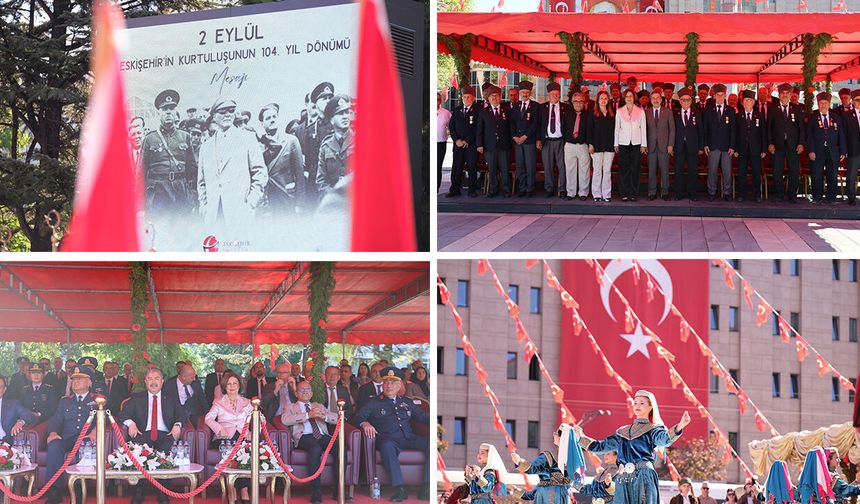 Eskişehir’de 104 yıllık gurur! Kurtuluş günü coşkuyla kutlandı