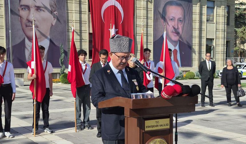 Eskişehir’de Gaziler Günü’nde anlamlı tören: Duygusal anlar yaşandı