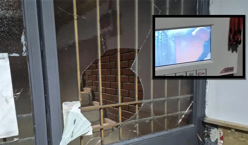 Eskişehir’de gece yarısı apartmanda panik! Kapıyı kırıp evin önüne dayandı