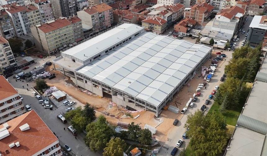 Eskişehir’de milyonluk pazar projesinde gelişme: Hedef tarih öne çekildi