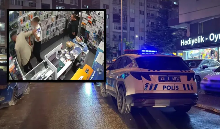 Eskişehir'de sokak ortasında silah sesleri! 15 yaşındaki çocuk saklandığı yerden böyle çıkarıldı