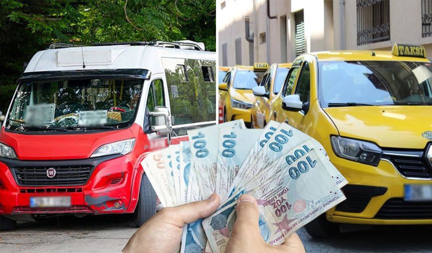 Eskişehir’de taksi ve minibüs ücretlerine zam geliyor