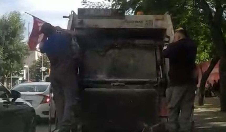 Eskişehir’de temizlik görevlilerinden alkışlanacak hareket