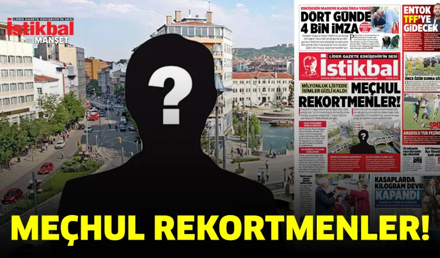Meçhul rekortmenler!