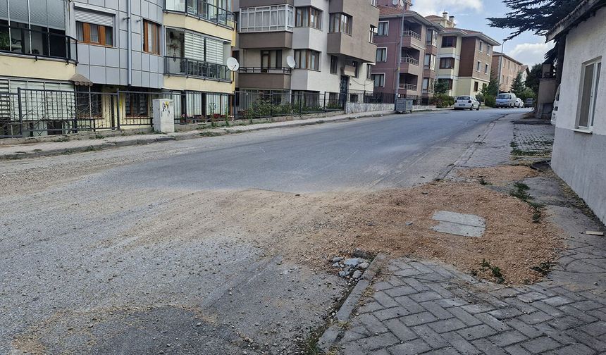 Göztepe Mahallesi'nden Odunpazarı Belediyesi'ne asfalt çağrısı