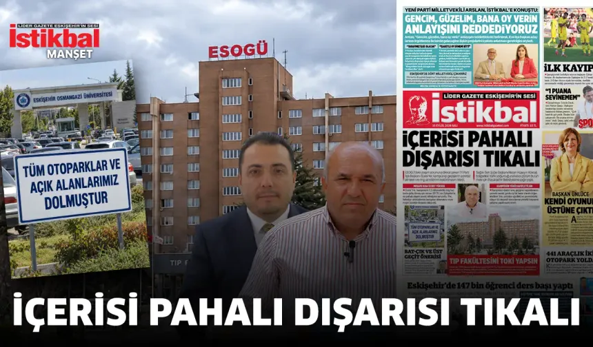 İçerisi pahalı dışarısı tıkalı