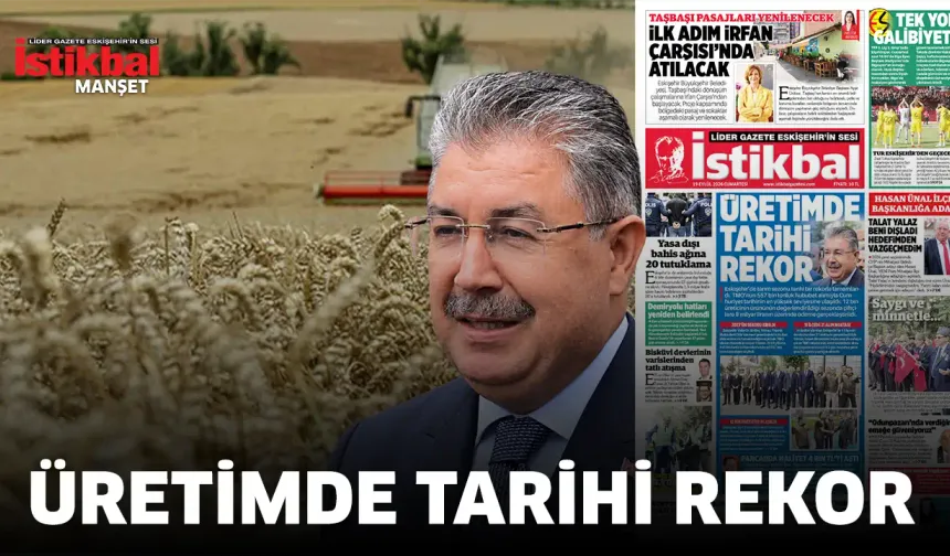 Üretimde tarihi rekor