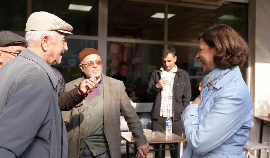 Ayşe Ünlüce’den Şirintepe ziyareti: Halk Et Market için Eskişehirlilere çağrı!