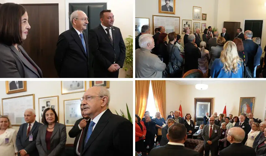 CHP Eskişehir Örgütü, TBMM’de Kılıçdaroğlu'nu ziyaret etti