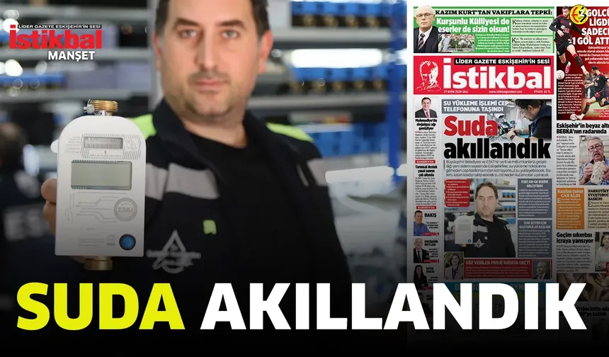 Suda akıllandık