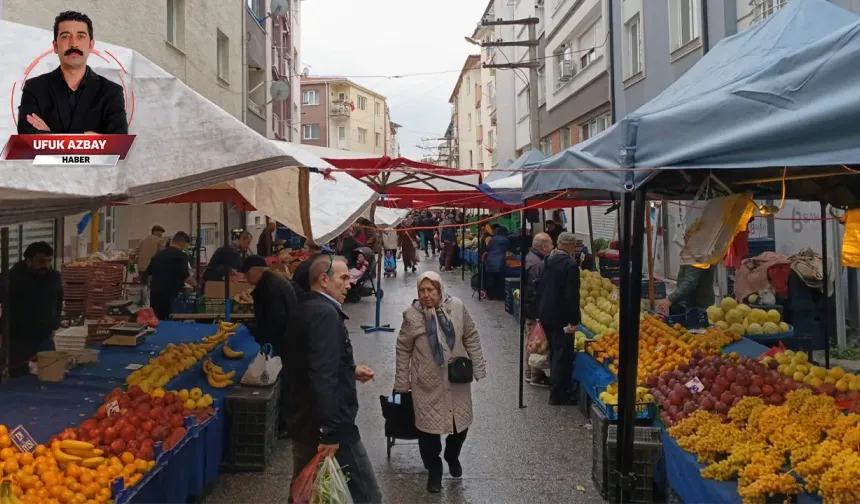 Eskişehir pazarlarında kış sessizliği: Esnaf da vatandaş da dertli