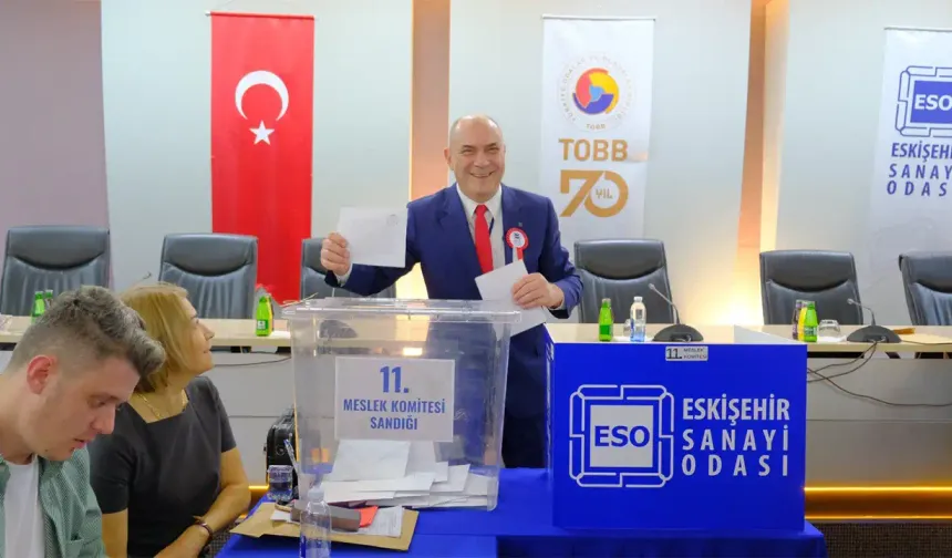Eskişehir Sanayi Odası sandık başına gitti: Kesikbaş üçüncü döneminde girdi