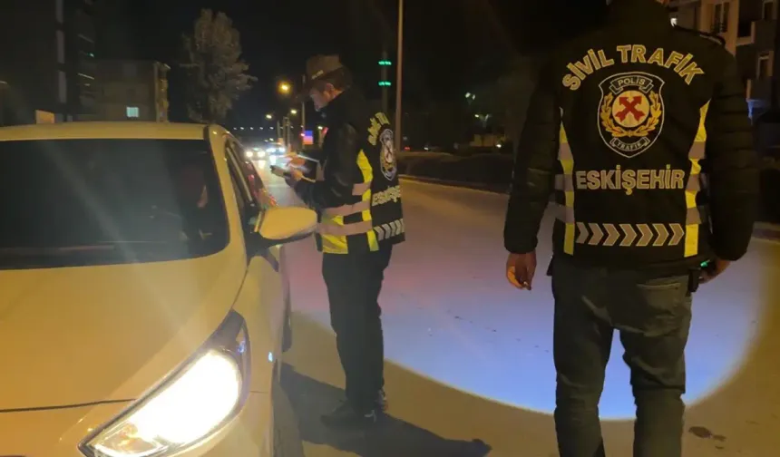 Eskişehir’de ikinci kez alkollü yakalandı cezası ağır oldu!