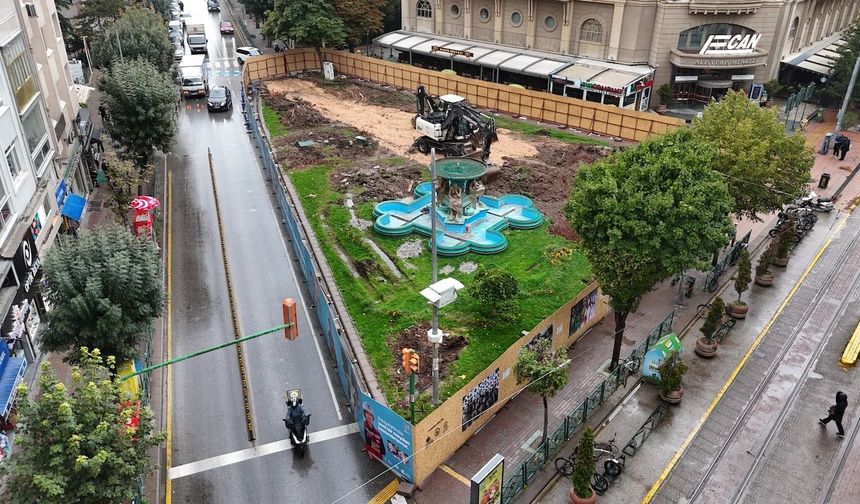 Eskişehir’de kent merkezine yeni buluşma alanı
