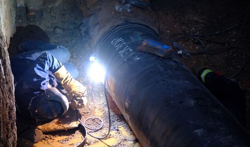 Eskişehir'de o mahallede su hattı yeniden devreye alındı