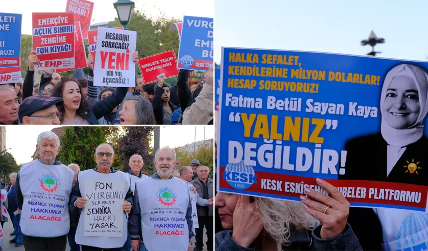 Fon skandalı Eskişehir'i sokağa döktü