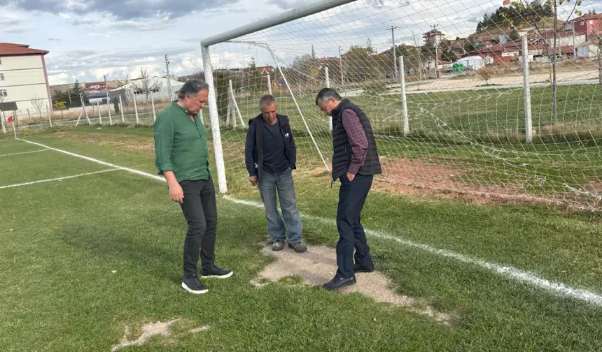 Kırka sahasını inceledi