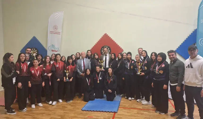 Okul Sporları Dart Genç Kız Müsabakaları tamamlandı