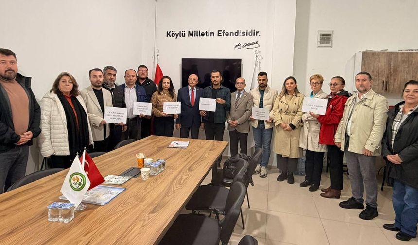 Eskişehir'de pancar fiyatı için kampanya