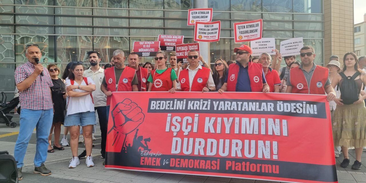 Tepebaşı Belediyesi'ndeki işçi kıyımına tepkiler çığ gibi büyüyor